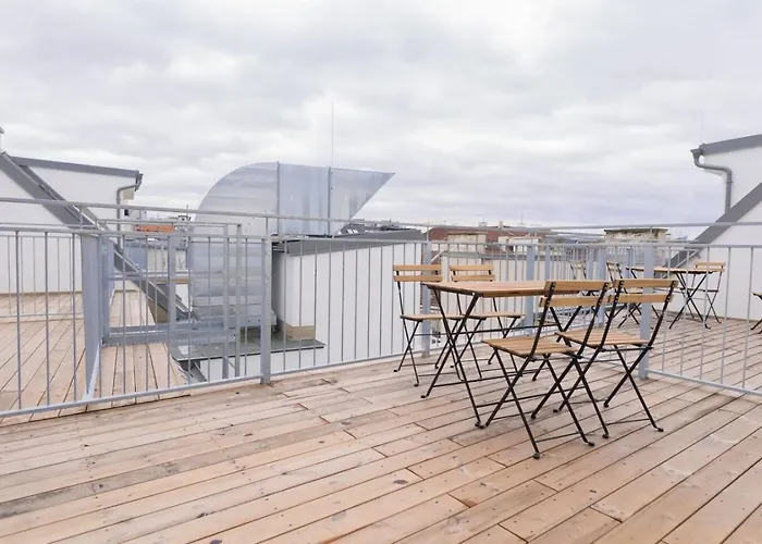 Premium Penthouse 2-floors With Private Terrace Near Prater And Center Daire Viyana