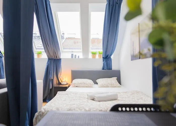 Daire Premium Penthouse 2-floors With Private Terrace Near Prater And Center