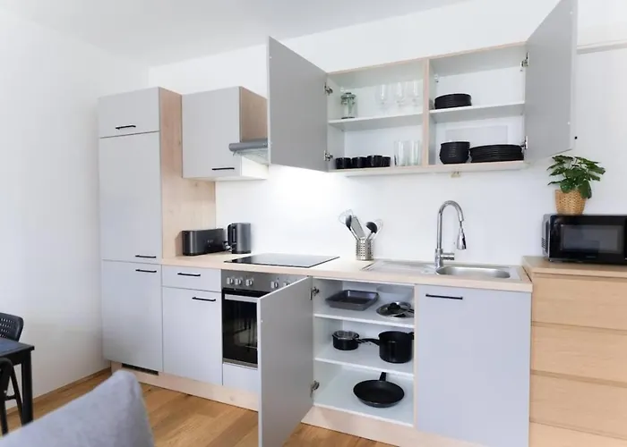 Daire Premium Penthouse 2-floors With Private Terrace Near Prater And Center
